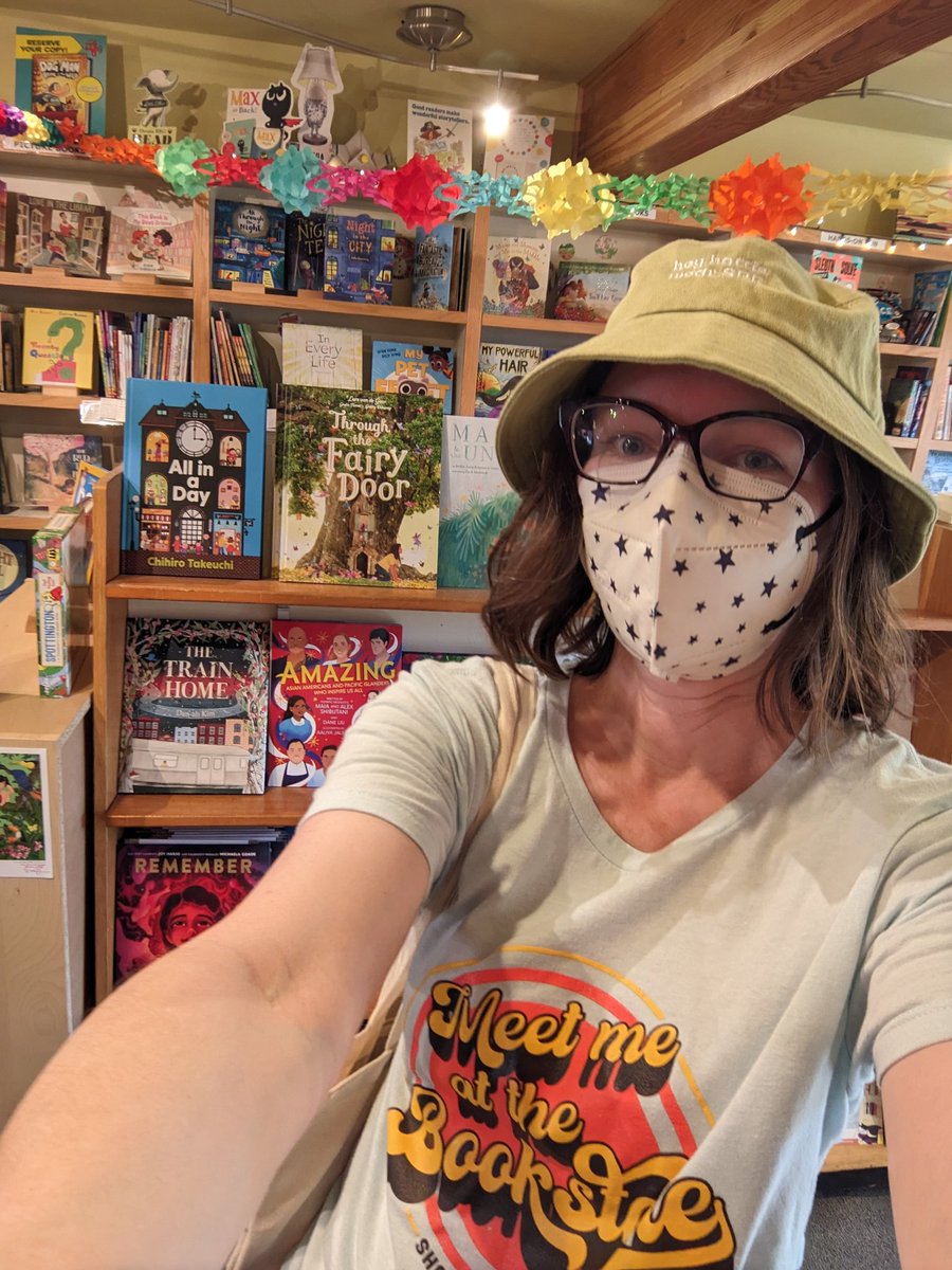 ...and I couldn't let #IndependentBookstoreDay pass without visiting <a href="/queenannebookco/">Queen Anne Book Co</a>. It was busy up until closing. I'll be working there tomorrow to stamp some passports and help readers for the second day celebrating <a href="/SEABookstoreDay/">Seattle Independent Bookstore Day</a>. #Meetmeatthebookshop <a href="/ABAbook/">American Booksellers Association</a>