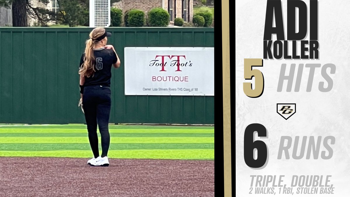 grove_softball's tweet photo. Round 1 by the numbers

Game 1 - PG 13, BHS 12
Game 2 - PG 8, BHS 1

@adi_koller 5/7, Triple, Double, 1 RBI, 6 R, 1 BB, HBP, SB, 
Abby Runion 4/10, 7 RBI, 2 SB 
Presley Humphrey 2 Homeruns
Addison Dial 3/6, 2 RBI, 2 Walks

Sarah Hackleman 2 wins, 11 IP, 9H, 5Ks

#grit https://t.co/TA1Gyn3Ydn