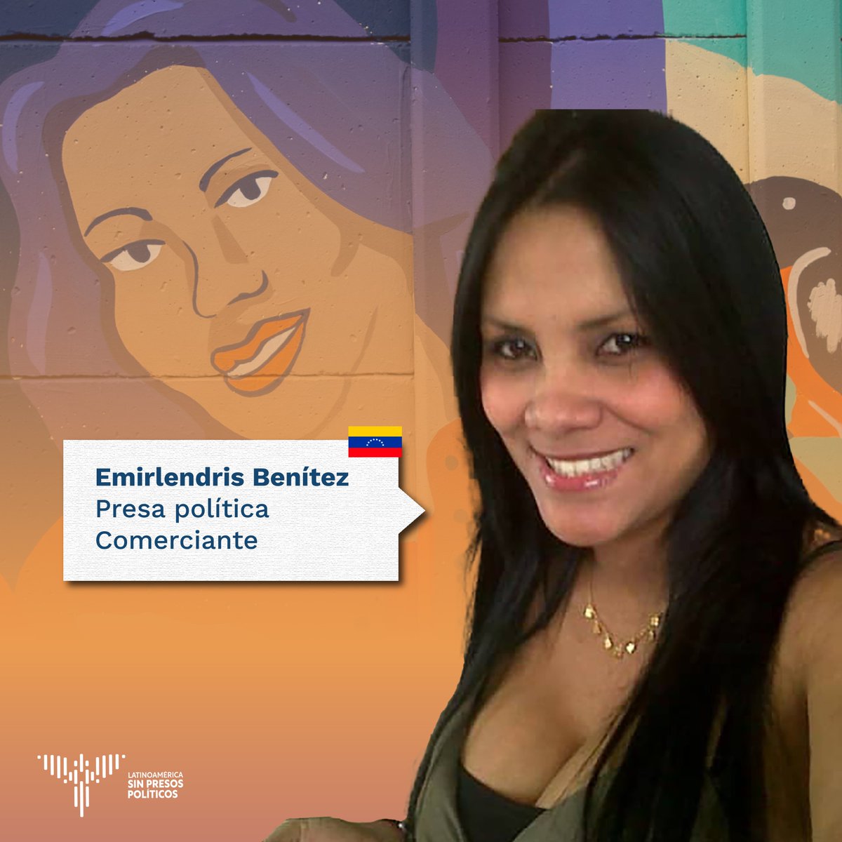 JEPvzla's tweet photo. Emirlendris Benítez fue detenida el 5 de agosto de 2018 y sufrió violencia y torturas que aún hoy tienen secuelas en su cuerpo. Sufrió un aborto producto de los golpes y tiene dificultades para caminar actualmente.
¡Libertad para Emirlendris!
@SinPresosPolit https://t.co/USKl8b4CKa