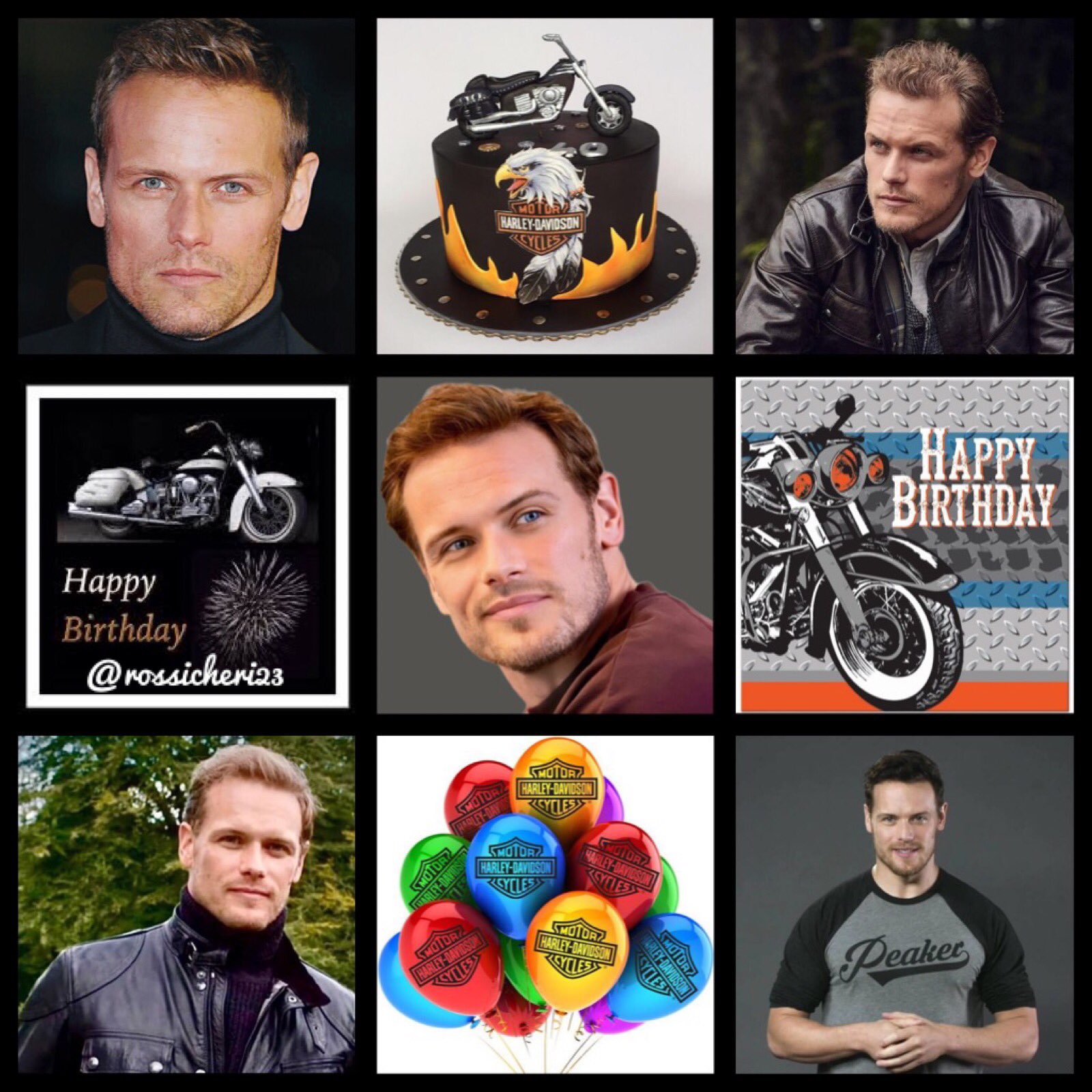  I would like to wish Sam Heughan a very Happy Birthday  I hope you have a great day celebrating  