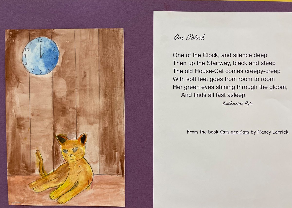 RMSArtists's tweet photo. Wrapped up #NationalPoetryMonth by painting illustrations of our favorite poems. An exercise in bringing imagery within text to life! Many thanks to @RooseveltLLC for curating such a wide range of poetry books in our school library!

#D90Learns 📚💕🎨 https://t.co/npKSn4fQwX