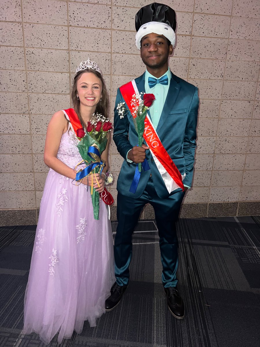 Congratulations to our 2023 Homestead Prom King and Queen!