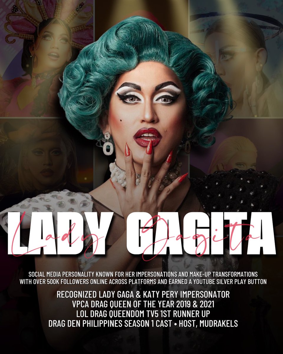 Lady Gagita Mudrakels DragDenPH on Twitter "Open for bookings for