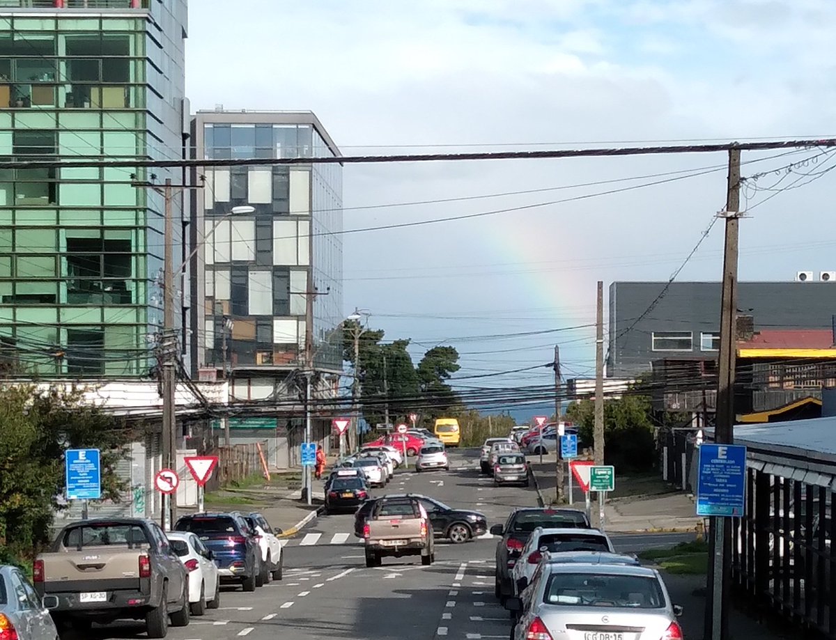 ALE21092015's tweet photo. Despues del temporal, un hermoso ArcoIris en Puerto Montt https://t.co/HHH4DbDhEY