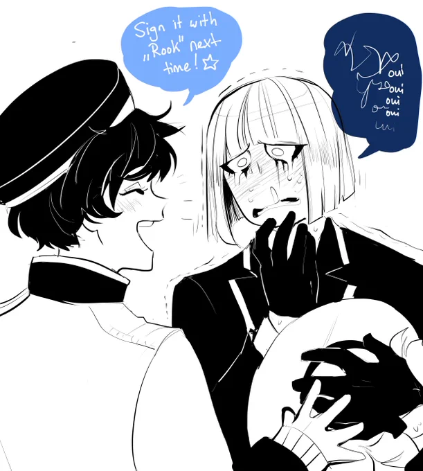 I started playing Twisted Wonderland the other day and finished Book 5 last night, I've been thinking of Rook all day / Book 5 spoilers