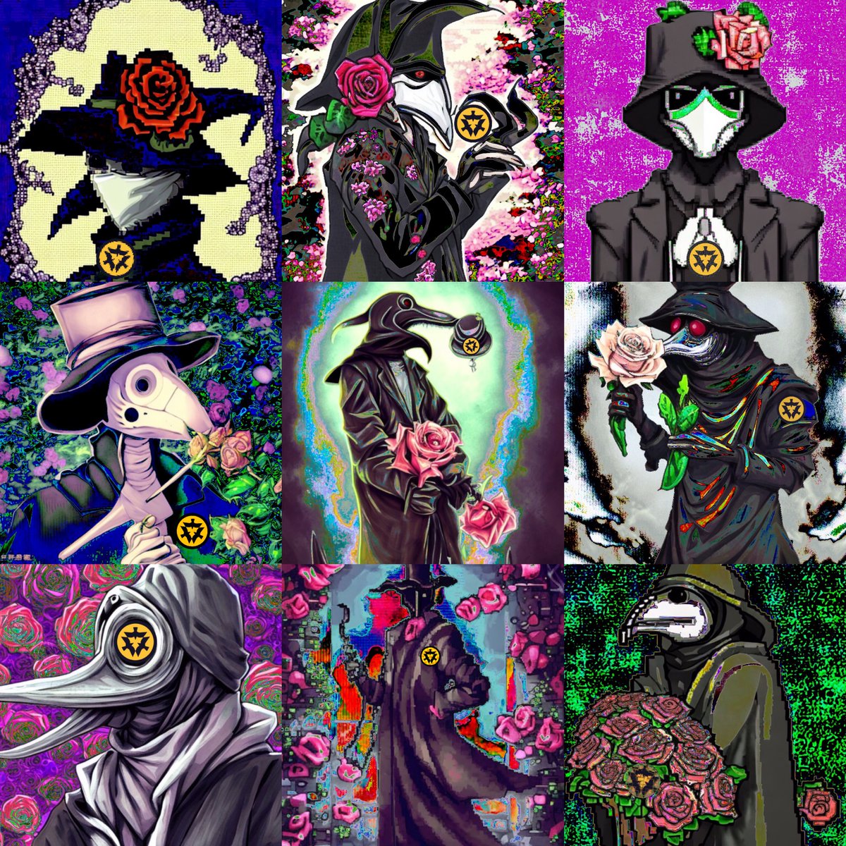 7mrlg's tweet photo. Dear #CAWmmunity 
Created 666 CAW NFT artwork collection. 
1st season 66 artworks are now available on #OpenSea.  

[Dr.CAW collection] 0.000000000001ETH/each  
(Almost free!)

For Teh PPL By Teh PPL  

https://t.co/KThIIppA72

#NFT #CAW $CAW #CAWNFT https://t.co/mwQdu8XQjJ