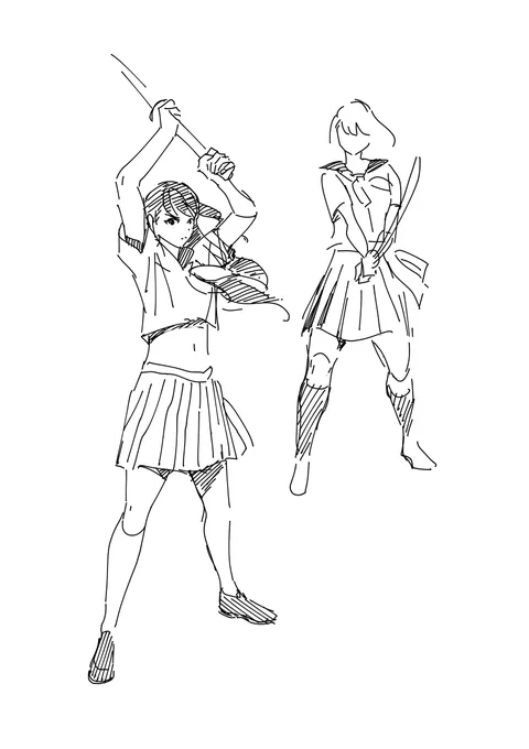 主に制服のスカートの練習
