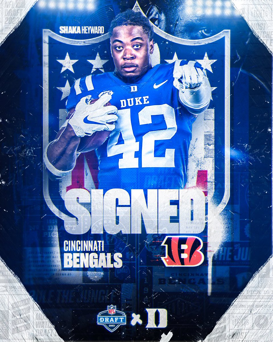 .@S_Heyward05 has signed with the @Bengals as an UDFA! 😈