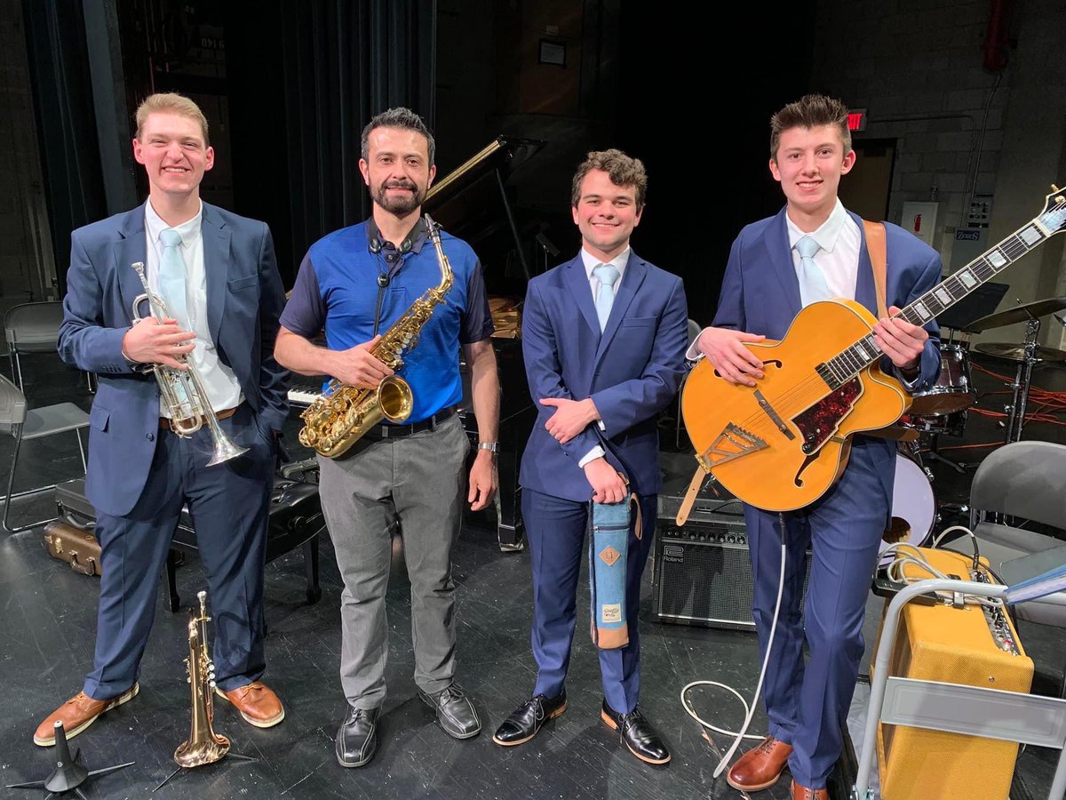 MCA_MUSTANGS's tweet photo. MCA Jazz trio performed at the Tarleton State Jazz Festival and brought home “Best in Class” Award and received all superior ratings from the judges as well. It’s a great day to be a Mustang! #MCAPride #GoStangs https://t.co/mCp3c0FqAX