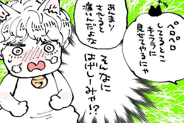 🐱キラキラにゃんこ生活 はたして『ペロペロ』とは😤