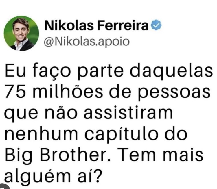 eusousatv's tweet photo. Eu tbm faço parte e você? 🙋🏻‍♂️ https://t.co/cOelqd0YPQ