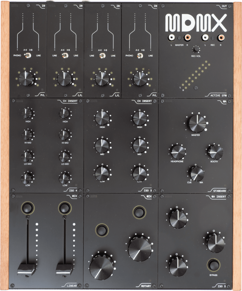ss_times_jp's tweet photo. 5月1日より、ドイツのMenura Audioがモジュラー型DJミキサー『MDMX』のクラウドファンディングを開始🎉
この『MDMX』は、メーカーが製品を組み立てるのではなく、必要なモジュールを自分で選び、自由に構成することで完成する革命的なミキサーです！
https://t.co/BOLaPXX2tG
https://t.co/l3jJCklGn5 https://t.co/W6DLlzOrat
