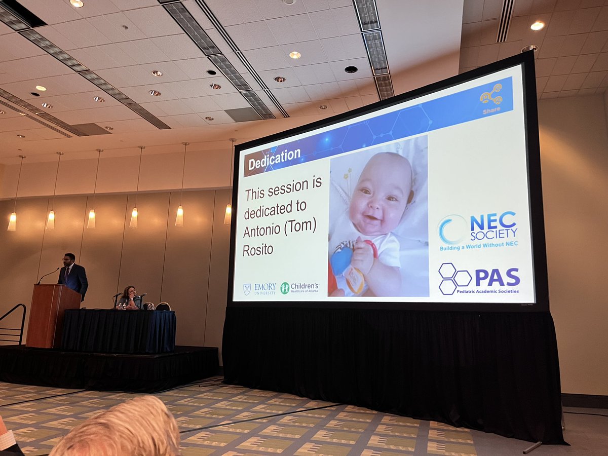 Look who made it to the <a href="/NECsociety/">NEC Society</a> presentation <a href="/PASMeeting/">Pediatric Academic Societies</a> #PAS2023! Our querido Tommy, from our dear friend <a href="/sissi272/">Simone Rosito</a>, founder of <a href="/institutopgg/">Instituto PGG</a>  in Brazil 🇧🇷