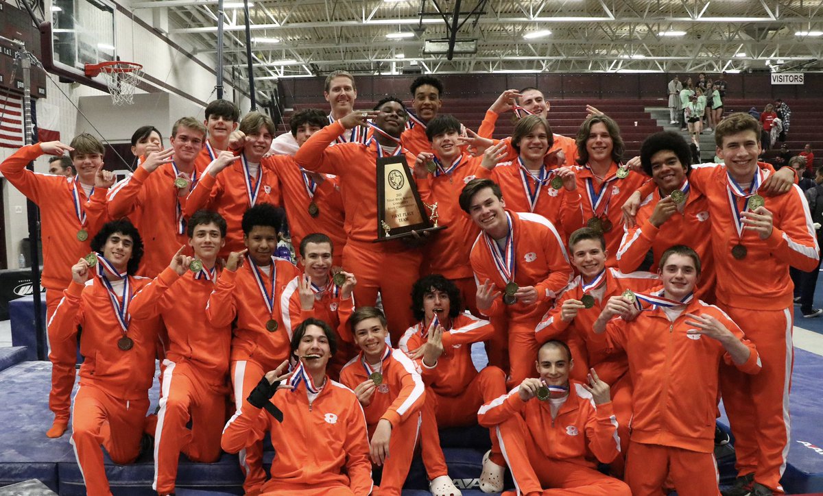Rockwall ISD Sports Marketing (@risdathletics) on Twitter photo YOUR THREE TIME STATE CHAMPIONS! WE HAVE A DYNASTY! 
#JFND | <a href="/RHSMenGym/">RHS Men's Gymnastics</a> YOUR THREE TIME STATE CHAMPIONS! WE HAVE A DYNASTY! 
#JFND | <a href="/RHSMenGym/">RHS Men's Gymnastics</a>