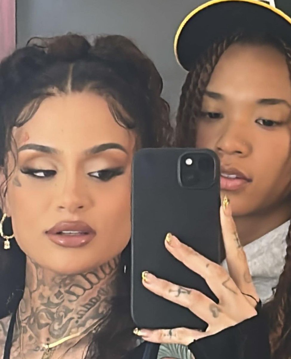 sapphicslike's tweet image. kehlani and kiara