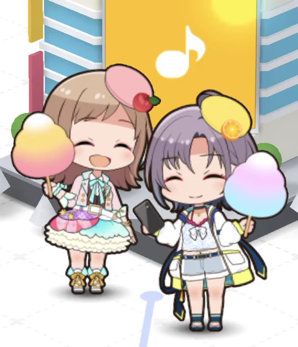 ポプマスのとおまのとフレちゃん…スクショ撮りまくってて良かった