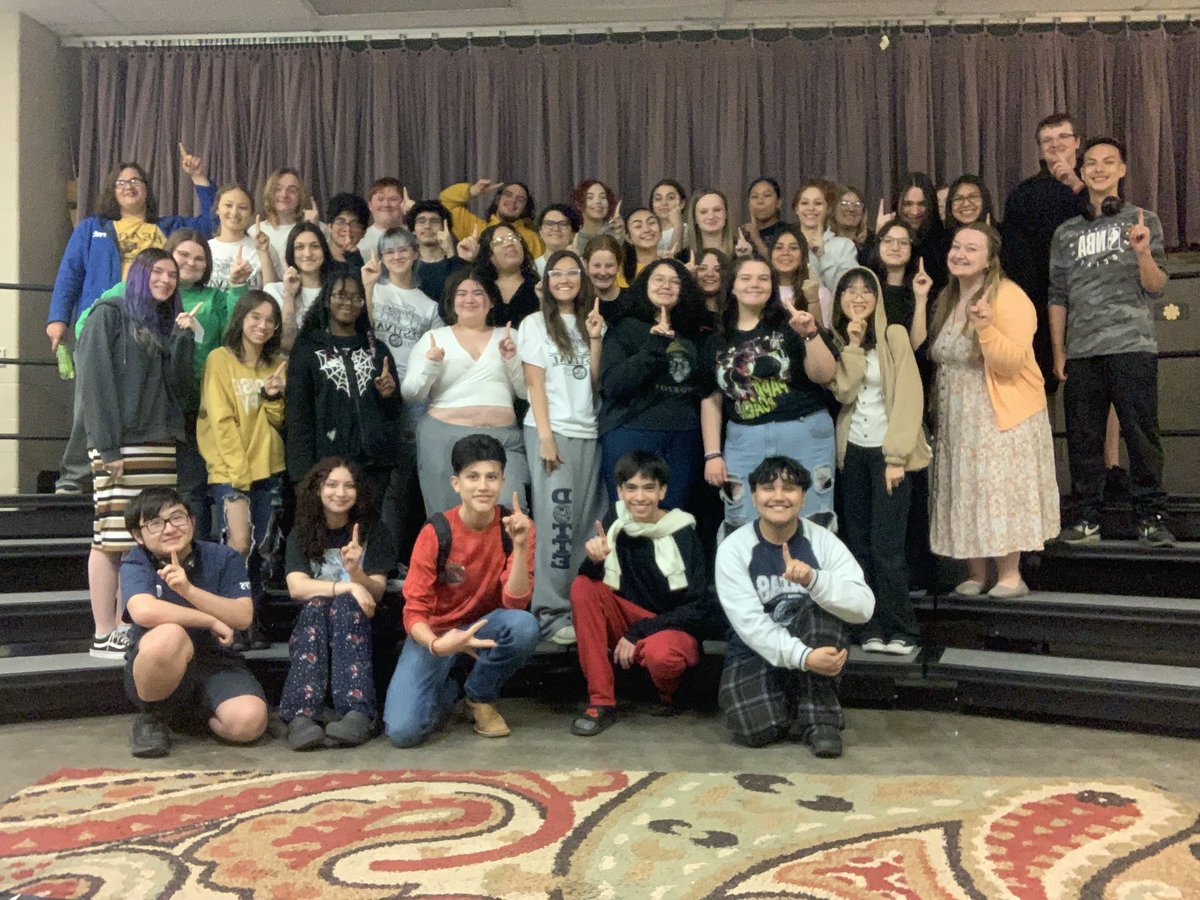 My heart is so happy. Congrats to these babes on their success today. Every choir kiddo got to bring home a 1 rating from State. Six hours of driving.. no complaints. That’s enough for a 1 in my book.