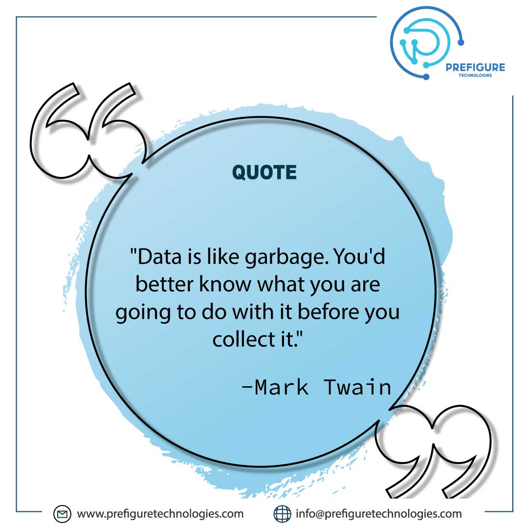 Vipuls2010's tweet image. &quot;Data is like garbage. You&apos;d better know what you are going to do with it before you collect it.&quot; 

- Mark Twain

#dataanalytist #datascience #datascientist #businessintelligence