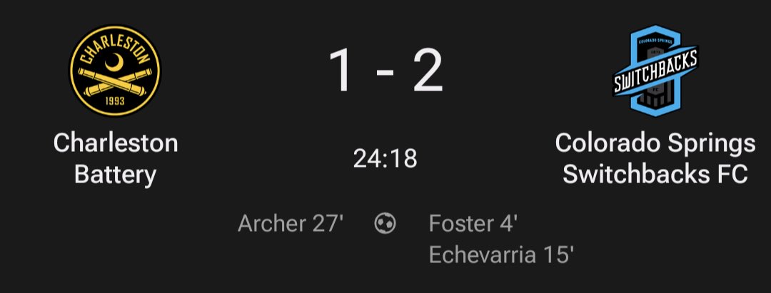 USLSickos's tweet image. Fotmob has Archer scoring in the future