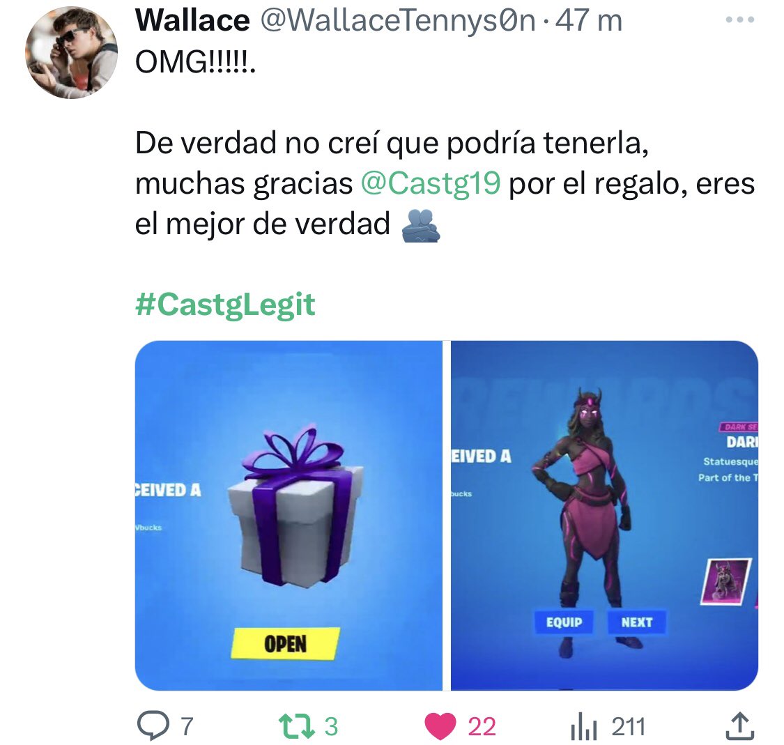 Castgfishy's tweet photo. I gifted two actives and some friends today/tonight 🤓 If you want a gift, something do you want, if i see support from your part fam. Dropping Likes, Retweets or a Good Comment is the best support for a creator 🫰🏻♥️ Fishyfam, WE ONLY TAKE W’S ! https://t.co/HpIqtYEXq3