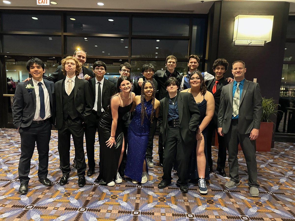Best looking group at prom. Might be biased