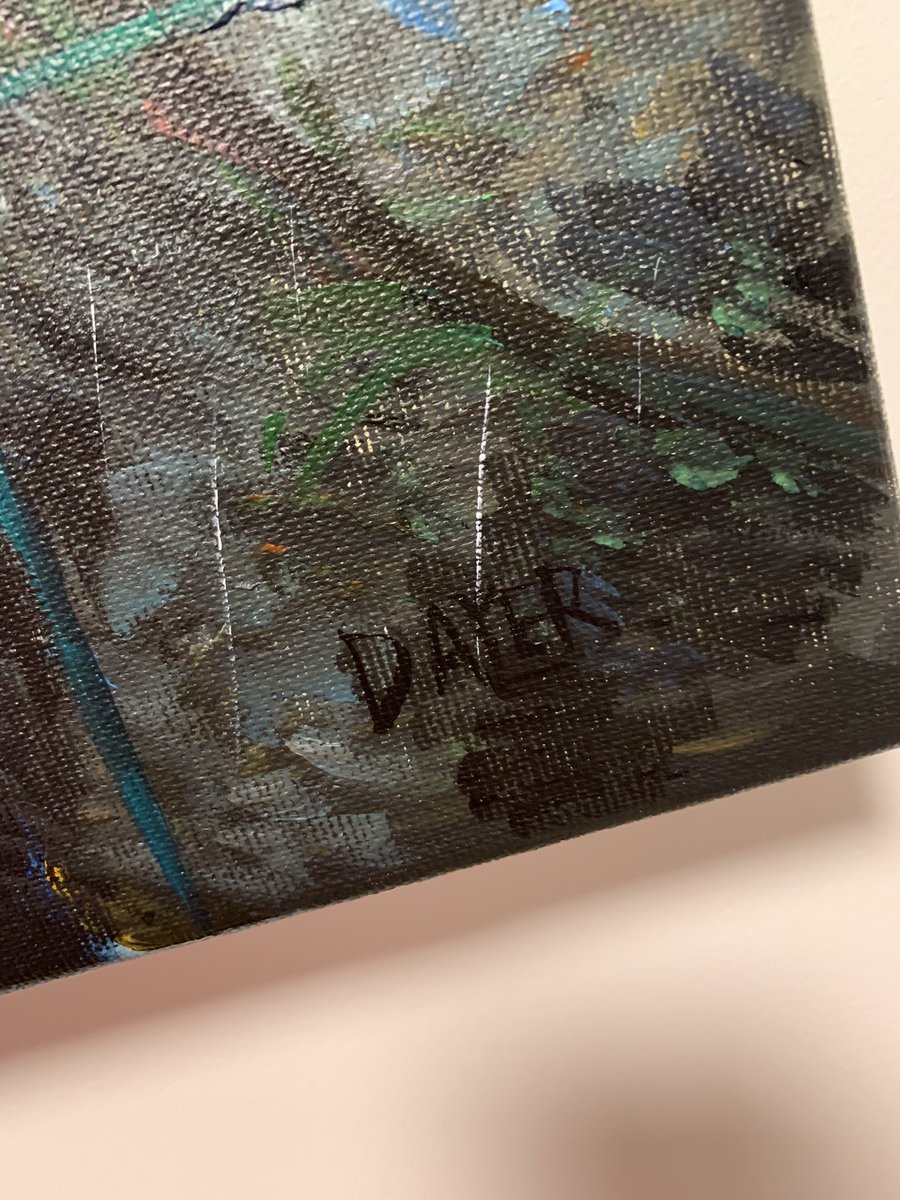 dayer_chen's tweet photo. ◆《野蛮绽放》
丙烯画/40×50cm/2023.4.29
◆画家：DAYER（中国🇨🇳）
◆出售：随缘

苹果原相机拍摄，早上有点反光。 https://t.co/eYl0W1NrlW