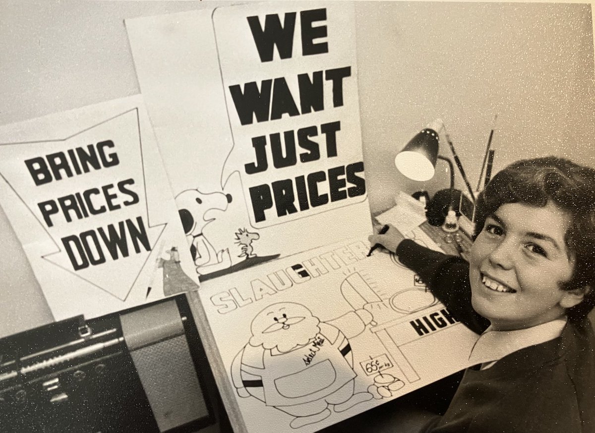 50 years ago today, I was working on my first graphic design commission for our next door neighbour Mrs Wilcox ... and the issues remain the same! Pic © Canberra Times 1973
