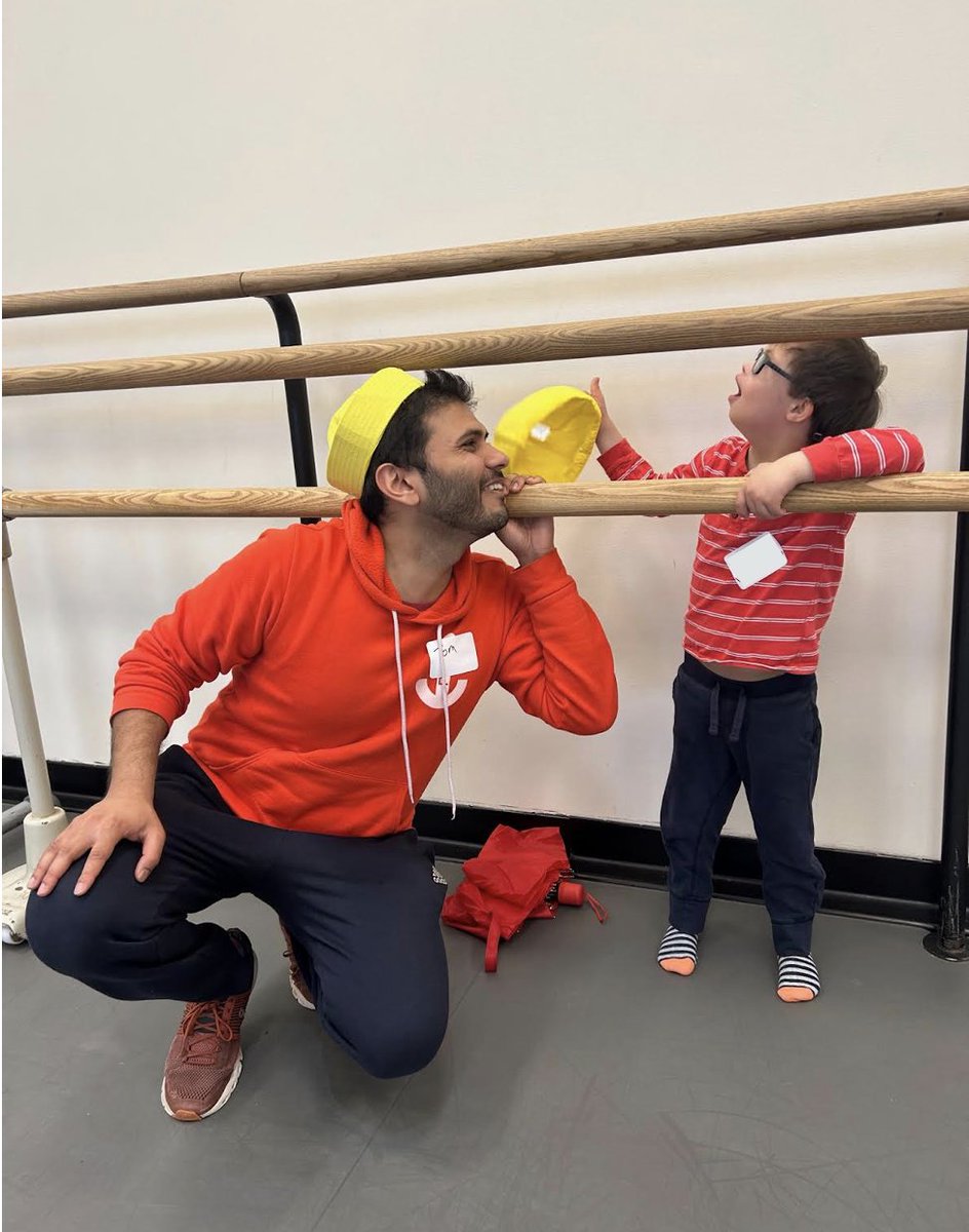 Still thinking about the *incredible* opportunity to connect with my little buddy and his family. We laughed, danced, made silly faces. It was bliss. #nycballet #volunteer #LGBTQ
