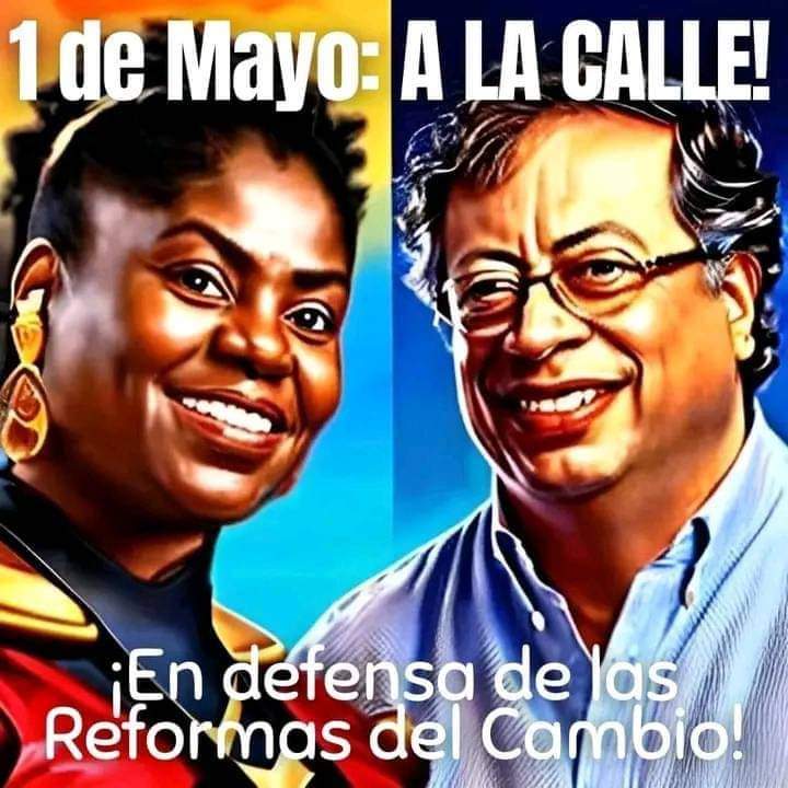petroespueblo's tweet photo. Si la derecha no quiere reformas, el pueblo SÍ, compatriotas vamos todos a inundar las plazas del país en respaldo a las reformas del Cambio del presidente @PetroGustavo y la vicepresidenta @FranciaMarquezM. 
Quién se suma?

❤️ Por supuesto 
🔁 Si 
💬 Muy, firme me sumo https://t.co/3zR5uXbyHQ
