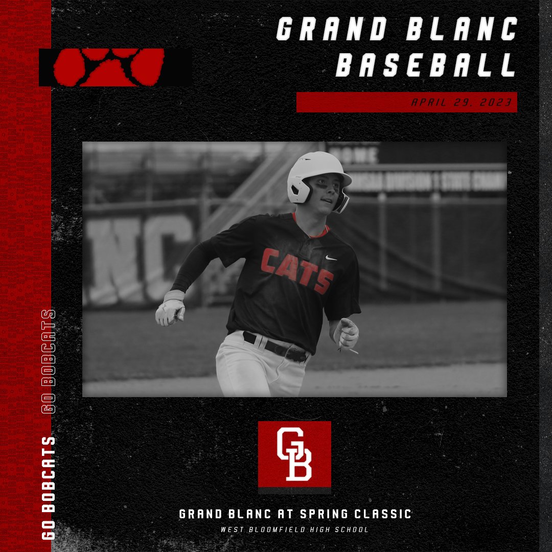 _GB_Athletics_'s tweet photo. Varsity baseball results from Saturday, April 29th in the Spring Classic at West Bloomfield HS 🐾⚾️ https://t.co/nI8uP9tkj9