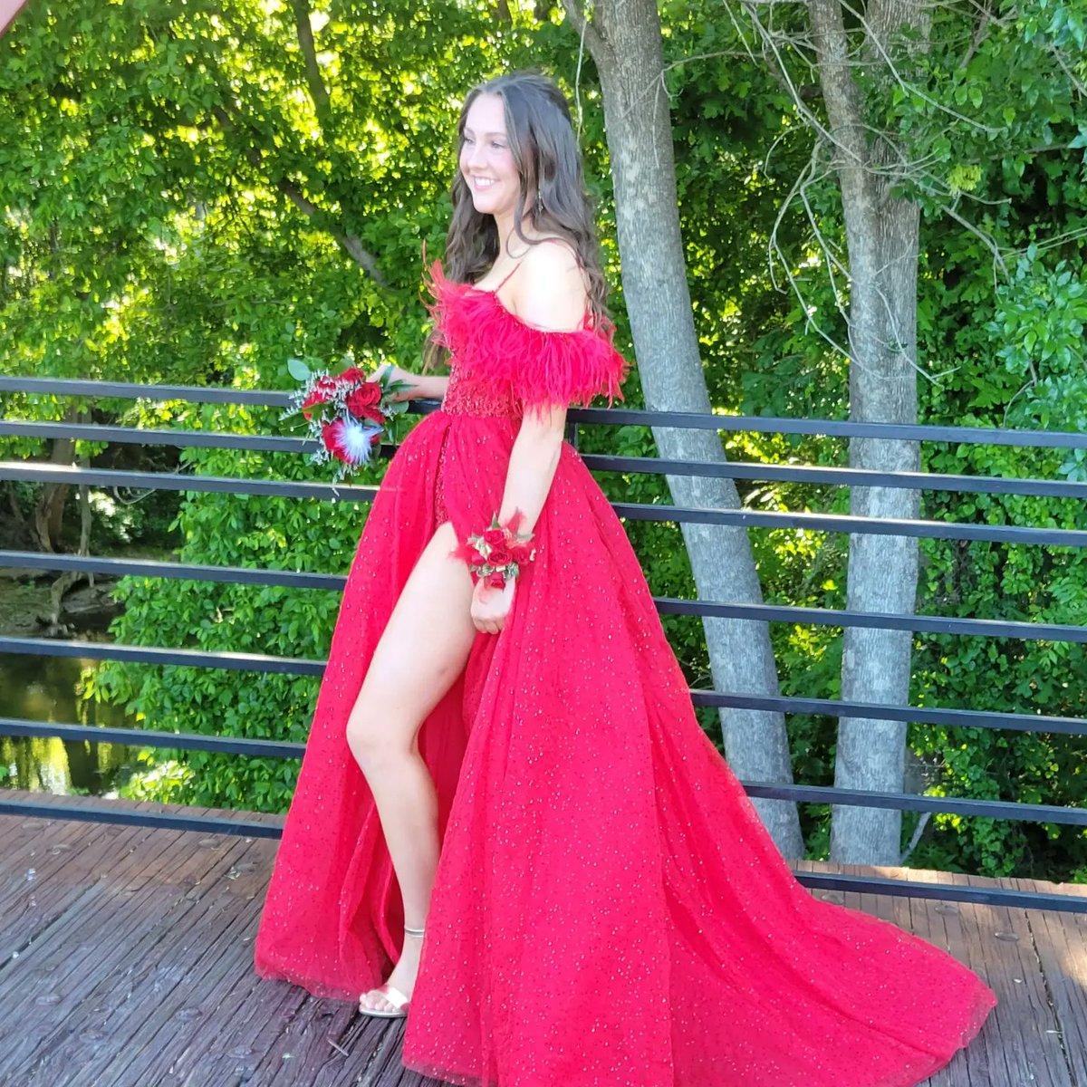 ShylaVire's tweet photo. Well....time just keeps moving faster. Senior Prom for @KadinVire
#KCRed #onelastride #seniors2023 https://t.co/1t74AiBYpN