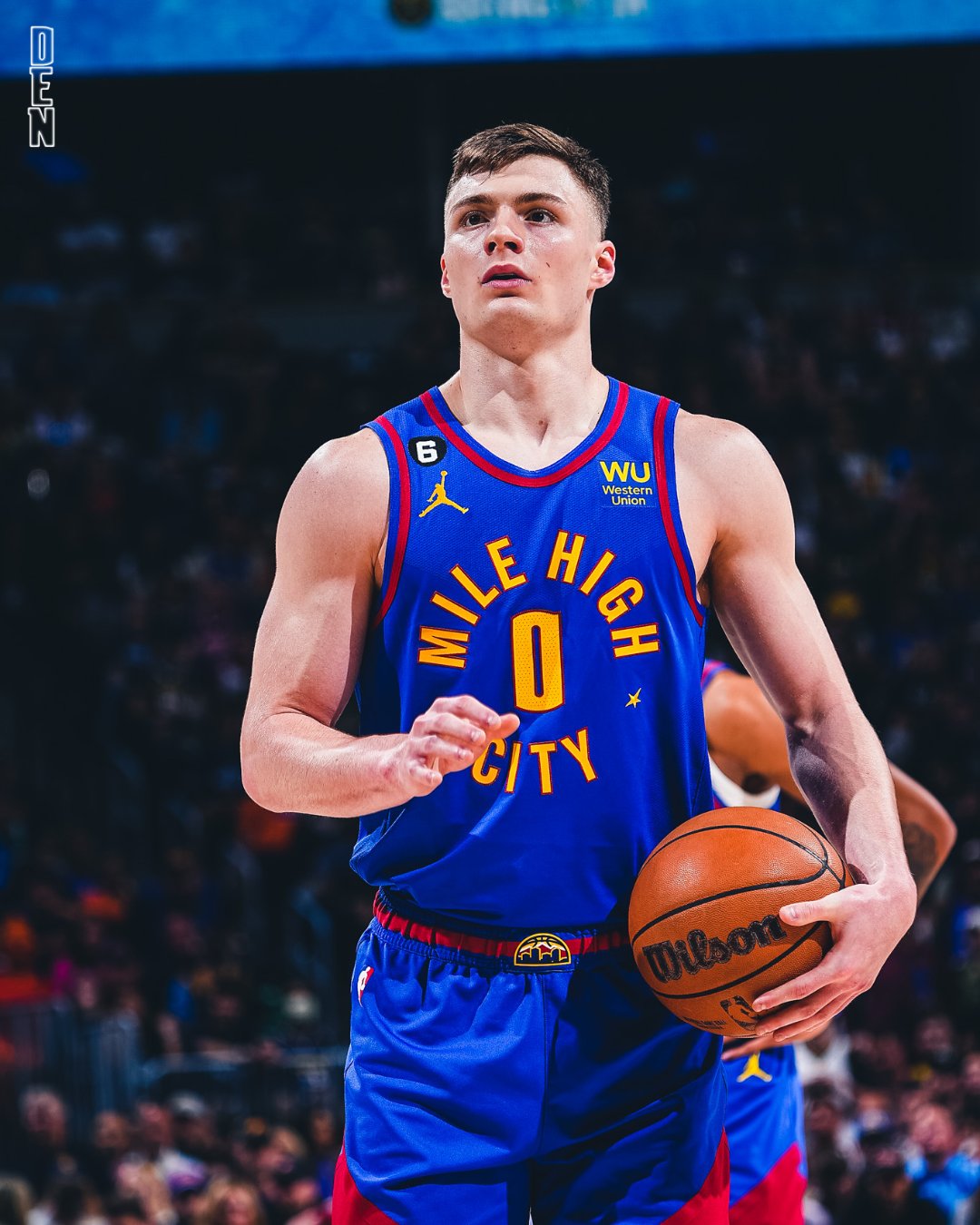 Nuggets mile sale high city jersey
