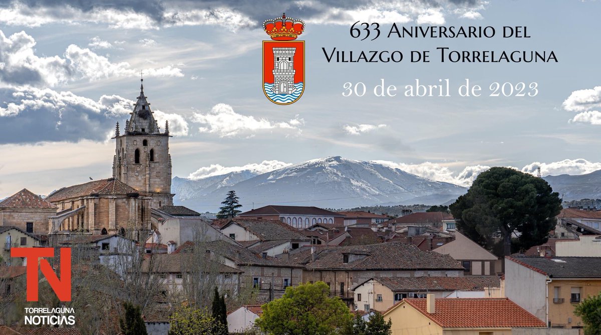 TorrelagunaN's tweet photo. 🥳 Tal día como hoy de hace 633 años, Juan I de Castilla concedió a #Torrelaguna el privilegio de ser Villa Independiente. ¡Feliz aniversario, vecinos!

#30DeAbril #Villazgo #VillasDeMadrid https://t.co/iYGLaQIB2s