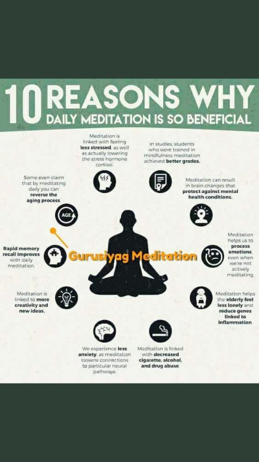 #MalariaDay2023 GuruDev Siyag's Siddhayoga takes up only 15 minutes of your time for meditation , twice a day on empty stomach according to your convenience. Mental chanting with faith & surrender, round the clock as much as possible along with all activities -no restrictions