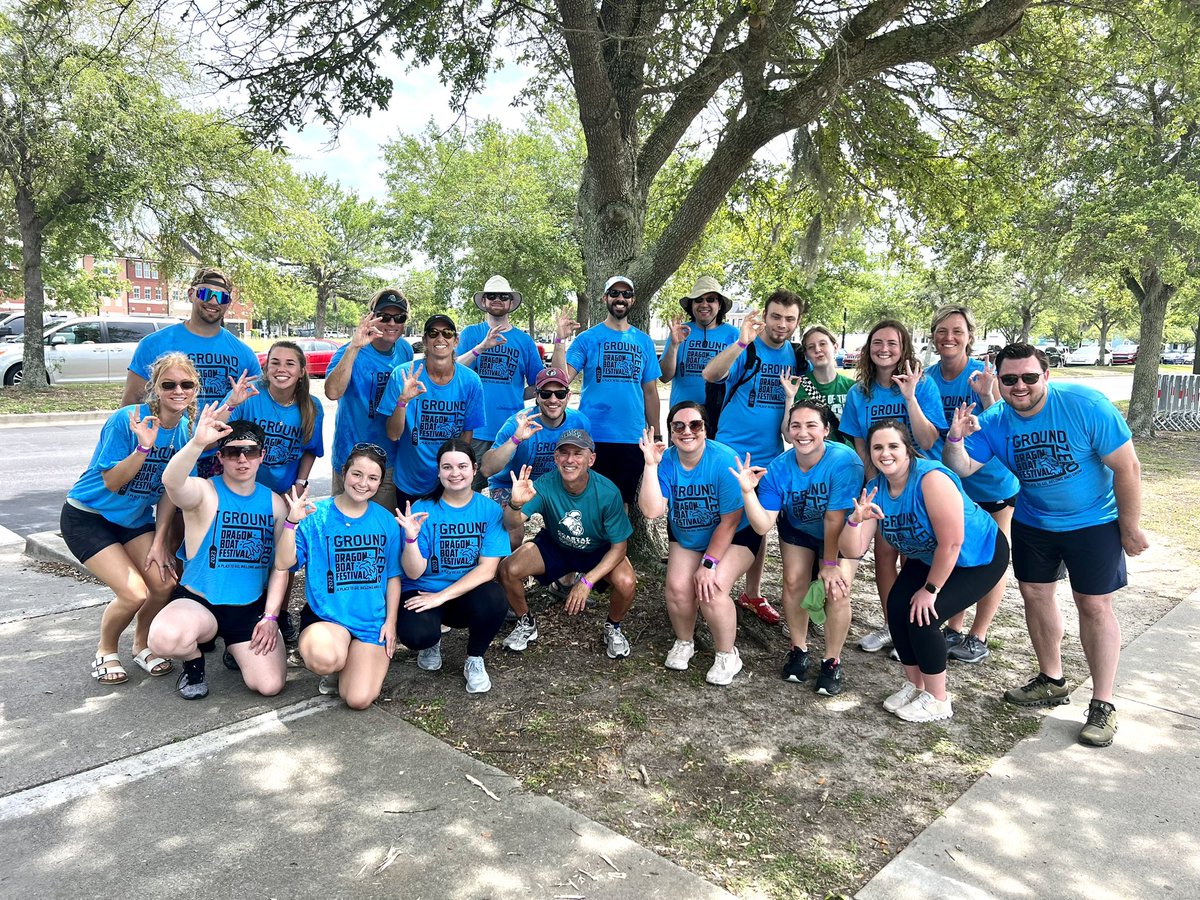 We had a fun morning participating in the Dragon Boat Race! <a href="/CCUChanticleers/">Coastal Carolina University</a>