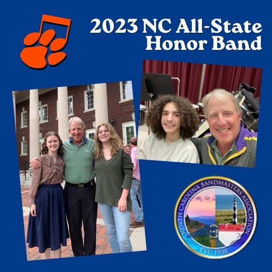 It has been a wonderful weekend at All-State Honors Band. On Sunday, students from across N.C. will perform together, including members of the Athens Drive Band!