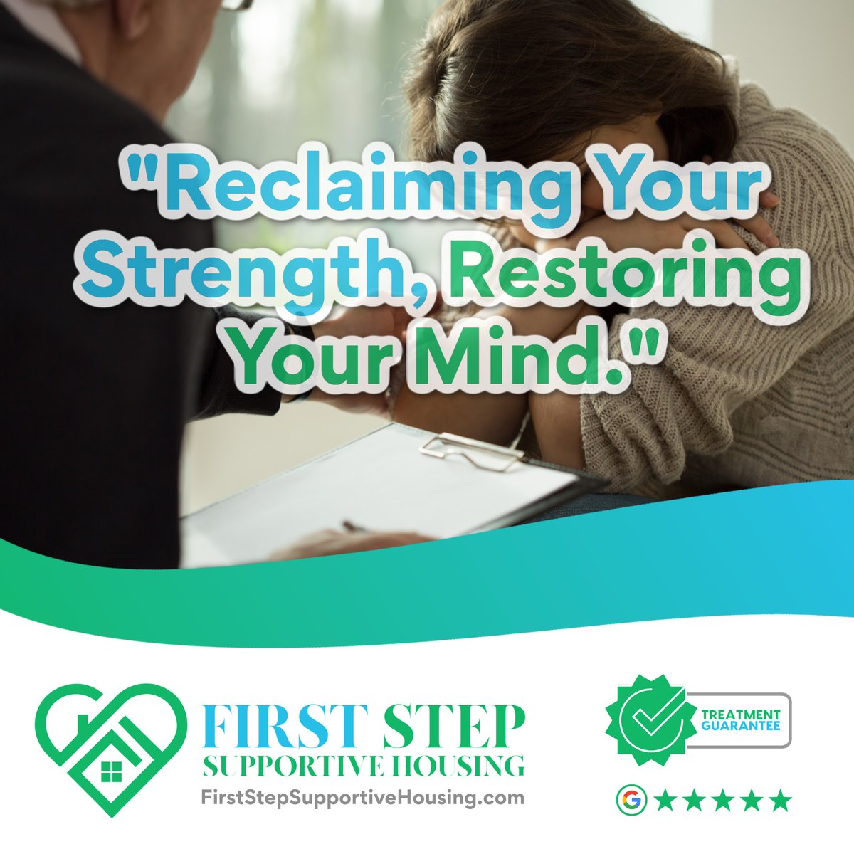 fsshousing's tweet photo. At First Step Supportive Housing we provide individual counseling, and group therapy, to help individuals address their mental health challenges and achieve long-term stability. 

Learn More @ https://t.co/PzpCa0cOfn https://t.co/8tUzLl5Iuq
