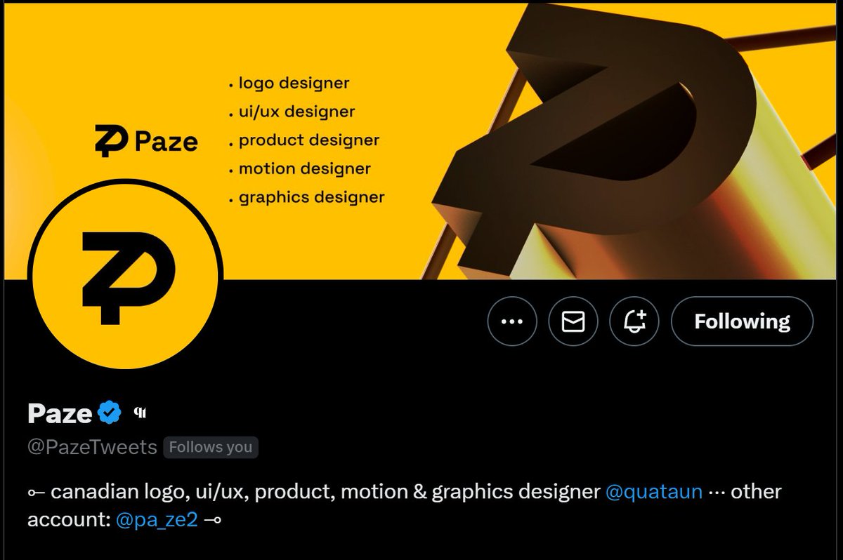 PazeNews's tweet photo. ZAP ⚡️

Paze has a new twitter banner! 🌄 https://t.co/mG7f3zpxqc