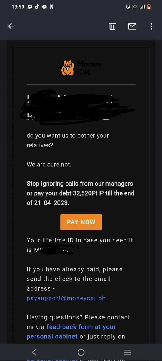 ChunHei815's tweet photo. Ang pagpataw ng sobrang laking interest sa loob ng 14 days ay isang uri din ng harassment sa amin. Idagdag pa ang napakalaking penalty. 
"Cancel Online Lending Apps"
#fightonlineloansharks #UOVM https://t.co/iI9x7zzHf6