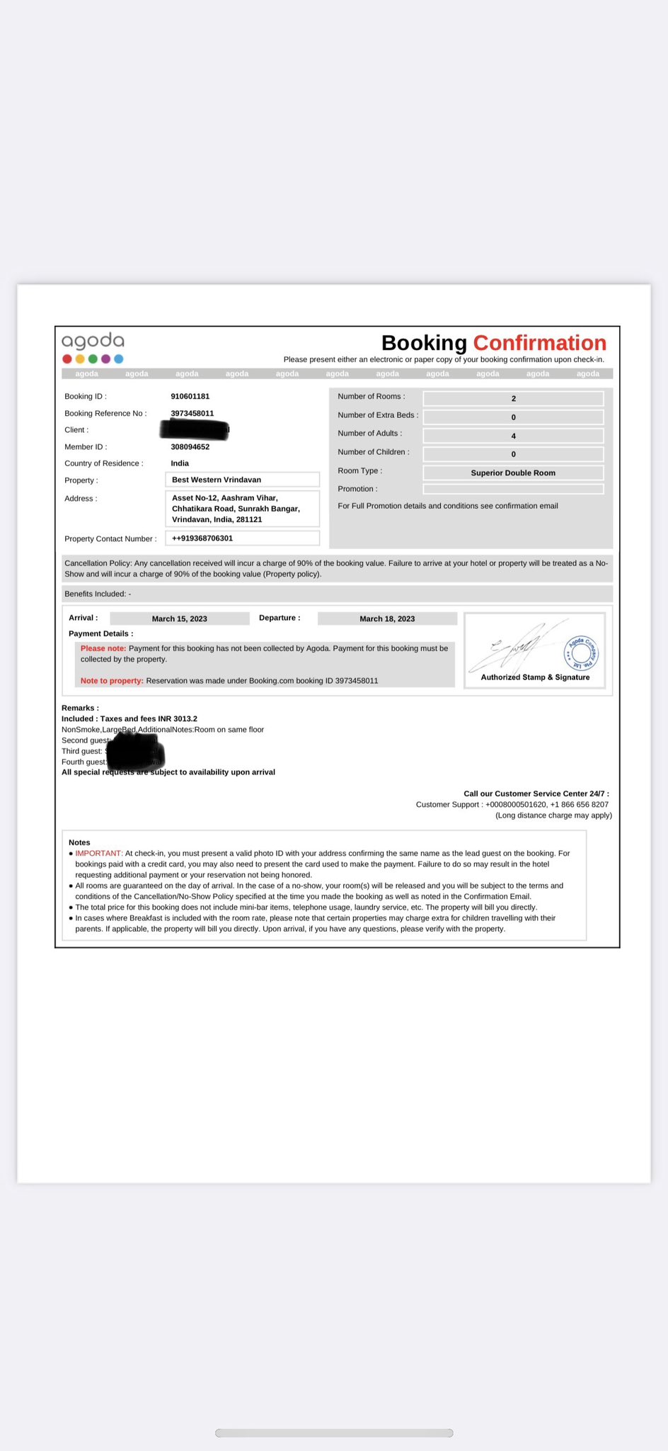 agoda thailand call center phone number