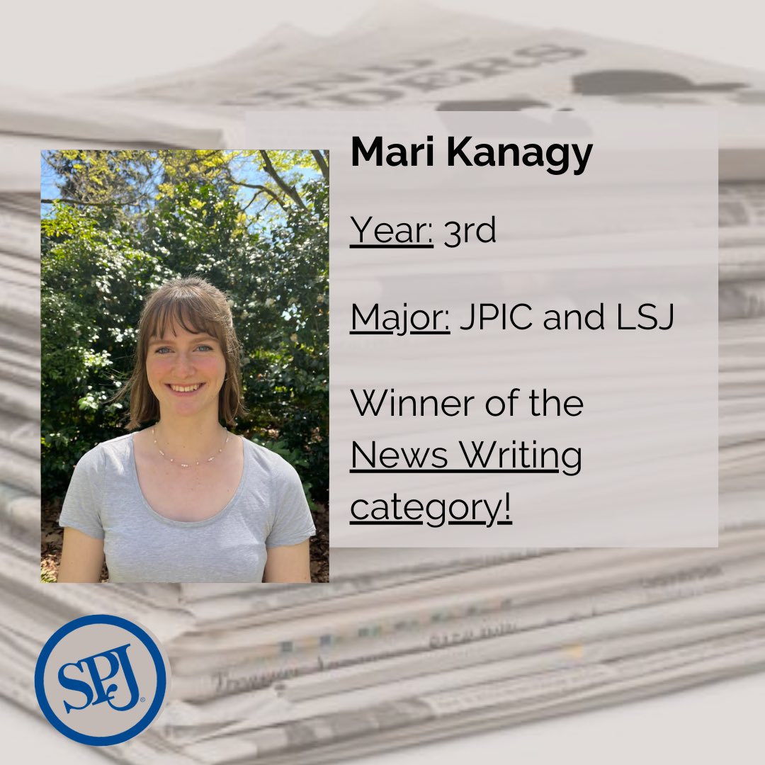 spjuw's tweet photo. We are so excited to announce our 4 winners of our Excellence in Journalism &amp; Media Contest! https://t.co/Tic9Kq0HrZ