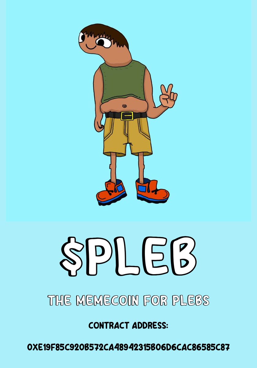 Crypto__Charlie's tweet photo. If you want to turn $100 into $100k, your next best bet is $PLEB @Plebtokeneth #PLEB #plebcoin #memecoins 👨👨 https://t.co/6U7dT5xzwA