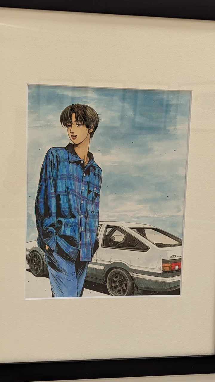 頭文字D』公式 na platformě X: „しげの秀一原画展in広島!! 福屋広島