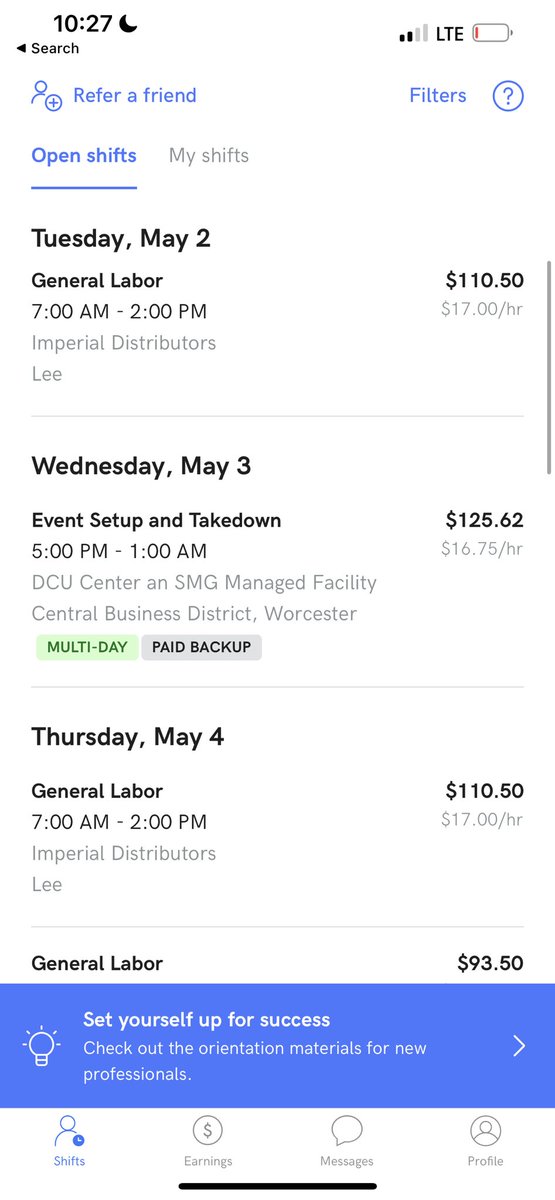 Dawinner509's tweet photo. Siw Usa deja ou gentan resevwa carte travay ou annatandan jwenn yon bagay pouw fè w ka use platform “Instawork”pou travay. wap just kreye compte lan epi complete res process lan . apres w ka chwazi nenpot shift ki dispo pou travay.👇 w touche kob ou we ki anba 👇👇👇 https://t.co/ga0xwnUnt3