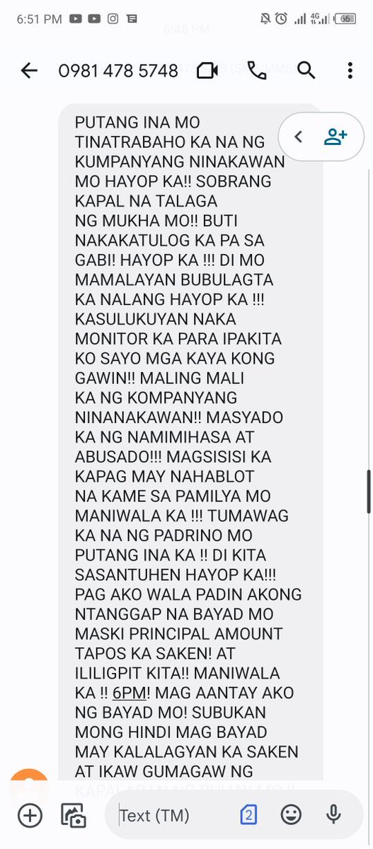mojaco5mojari5's tweet photo. Tama ba ang ganitong pang gigipit?
#FightOnlineLoanSharks
@24OrasGMA @SenImeeMarcos @Idolraffyishere @bongbongmarcos @IdolRaffyTulfo https://t.co/dOPgCeGURR