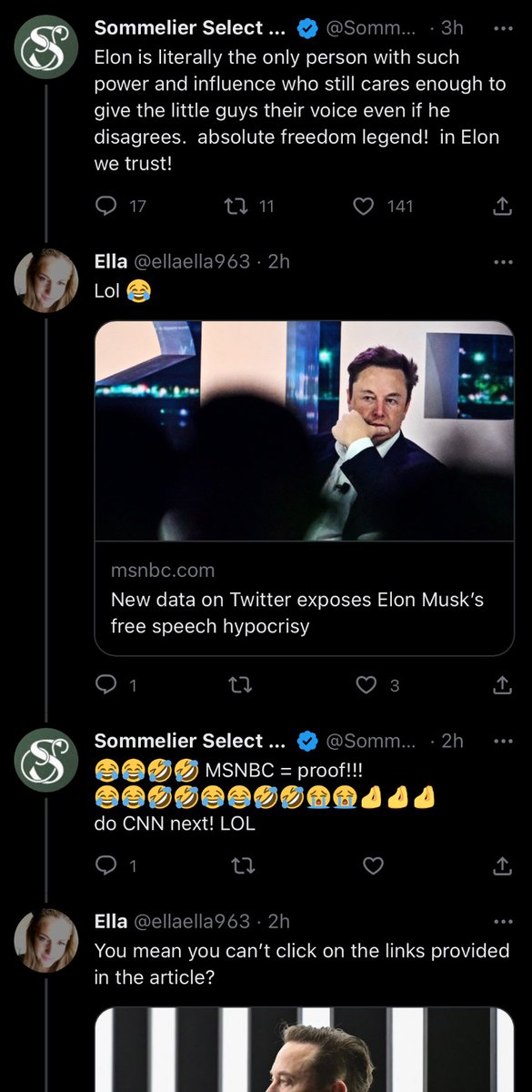 SloGossip's tweet photo. Hey Canadians,
When buying liquor in Edmonton be sure to check out the profile of Sommelier Select Liquor Store before you decide if you want to shop there or not.
Musk cultist, Covid denier, WEF/NWO/MSM conspiracist, anti-lgbtqi, trans hater. https://t.co/zlvRYy18iY