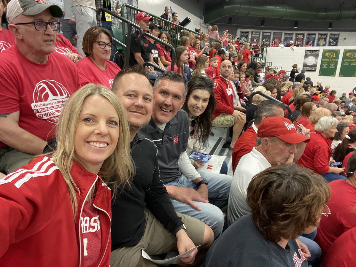 becker245's tweet photo. Heck of a showcase in Central City today.  This state bleeds red!!! @TrevAlberts https://t.co/TatG0lBc40