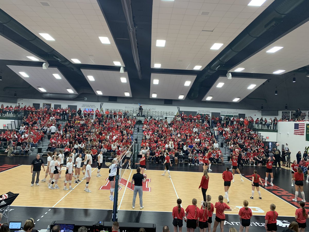 becker245's tweet photo. Heck of a showcase in Central City today.  This state bleeds red!!! @TrevAlberts https://t.co/TatG0lBc40