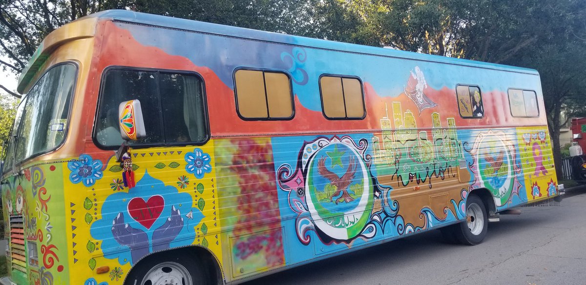ms_ctran's tweet photo. It's another cultural festival adventure for Ms. Tran, this time the Festival of Eid at @asiasocietytx! Fun times learning and enjoying Islamic culture thru art, language, music, and food . #EidMubarak #multiculturalawareness https://t.co/vsinpP0JQN