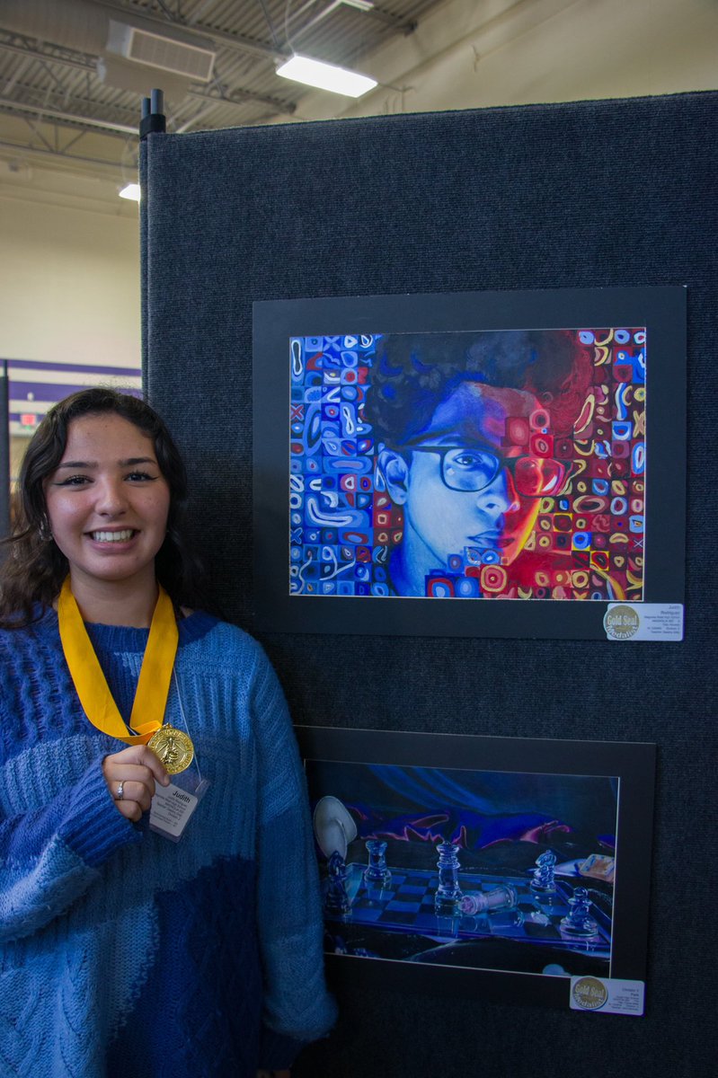 FineArtsMISD's tweet photo. MISD All-State Art results. MHS students Ximena Garcia &amp; medalist Brooklyn Baker. MWHS students Grayson Bertrand, Audrey Buckley, medalist Cynthia Gonzalez, photo scholarship Francesca Pagliei, Hope Raggio, Beckett Smith &amp; Gold Seal Judith Rodriguez - BRAVO!
@MagnoliaISD https://t.co/GBfGZR30CI